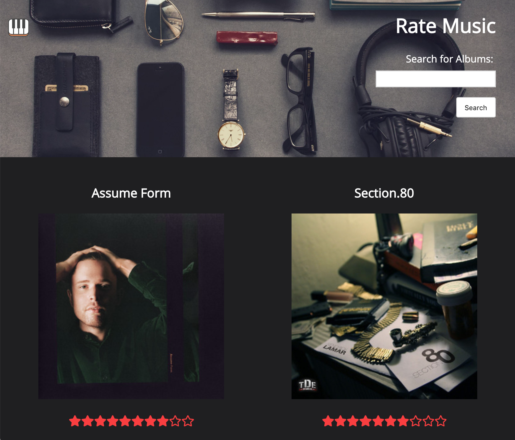 albumlist-screenshot